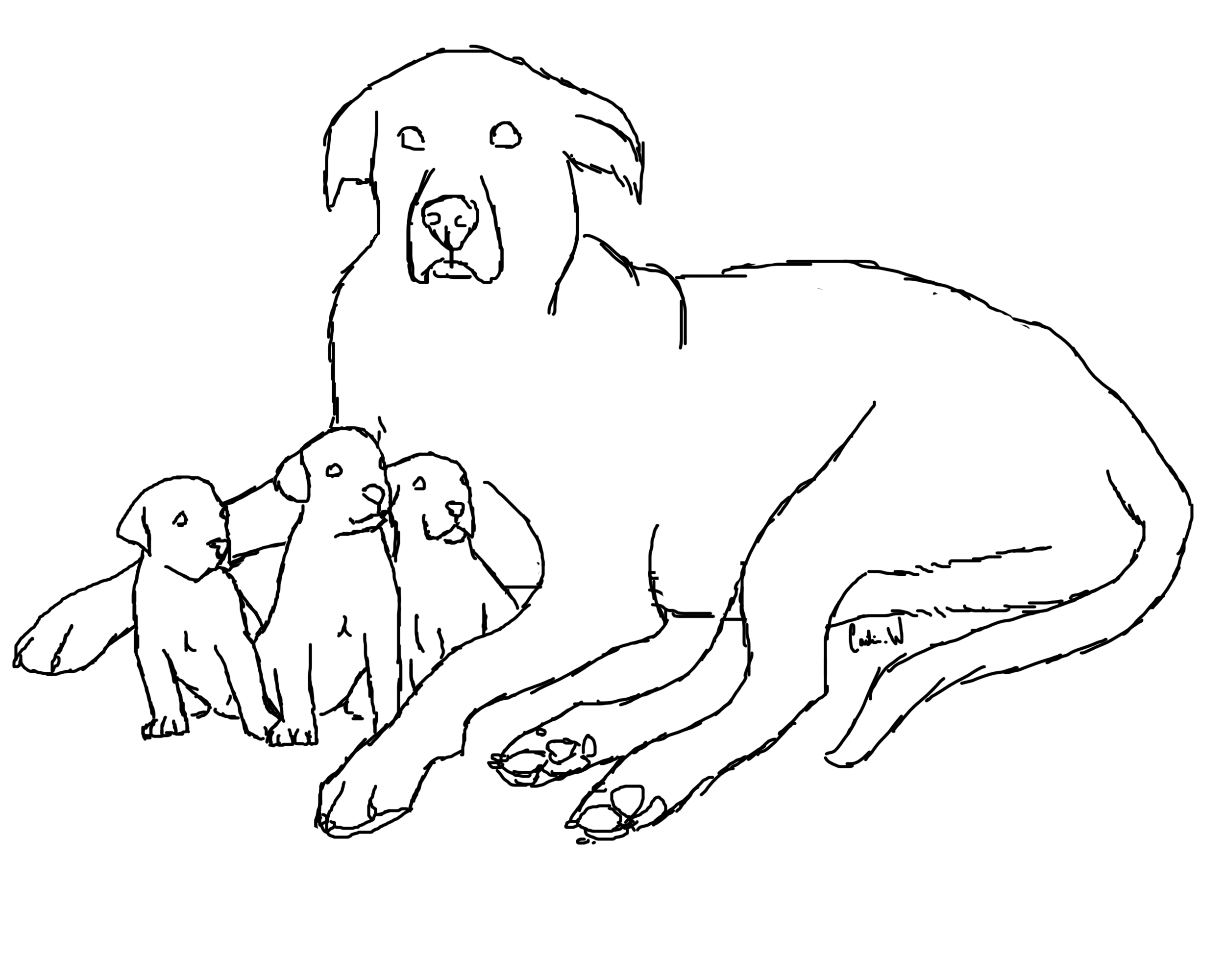 Мама и собака рассказ