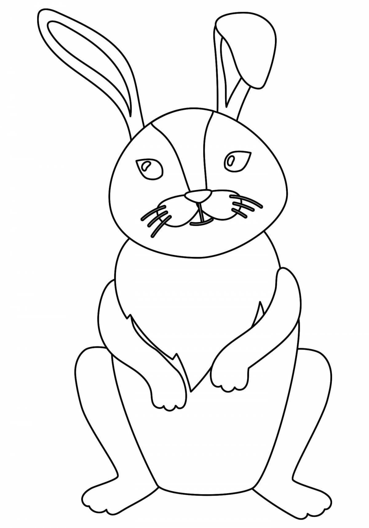 Детский рисунок заяц беляк (50 фото) » рисунки для срисовки на aikimaster.ru