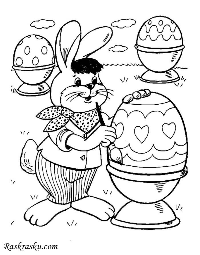 Раскраска Яйцо к Пасхе | Раскраски пасхальных яиц для. Открытка с пасхальным яйцом