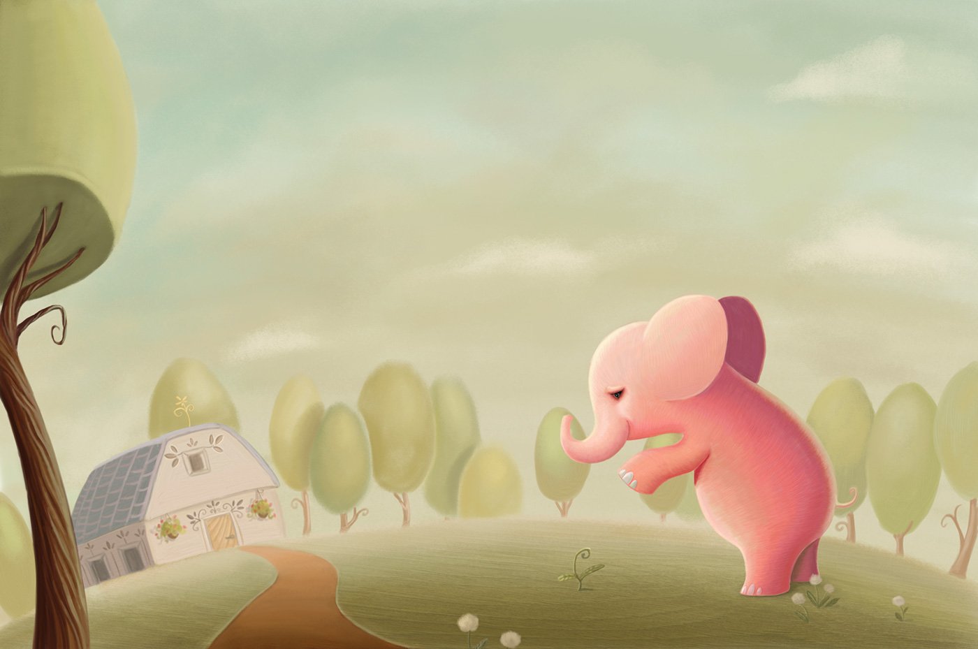 Детские песни розовый слон. Розовый слон. Розовый слонёнок. Розовые слоны. Милый розовый Слоник.