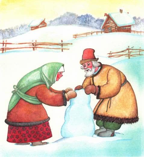 Персонажи из сказки снегурочка рисунок карандашом - 60 фото