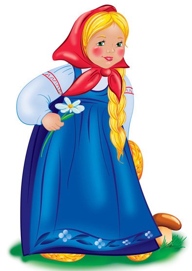 Сказочные герои Аленушка