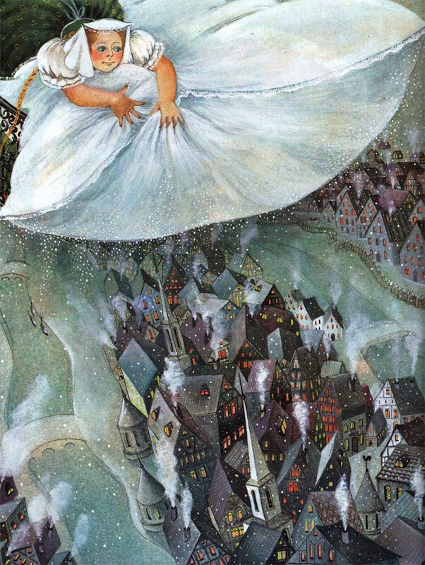 Первая иллюстрация к книге Волшебные сказки: Госпожа метелица - Марк Тарловский