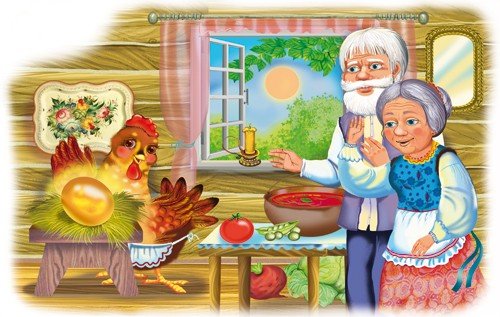 Три медведя, Колобок, Курочка Ряба