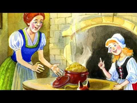 Сказка горшочек каши братья Гримм