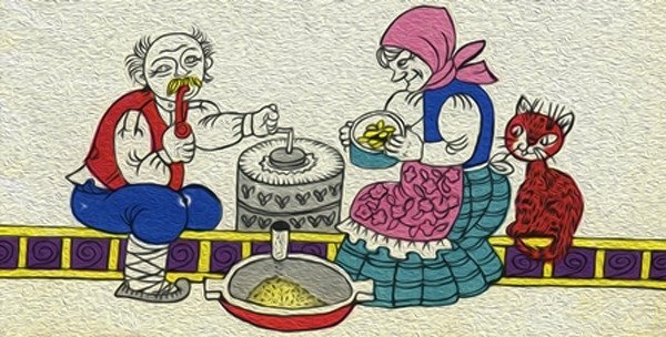Сказка Жерновки русская народная