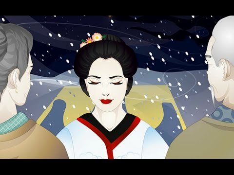 Журавли перья японская народная сказка