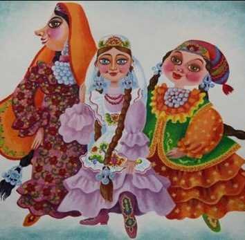 Татарская сказка три сестры