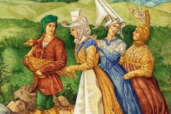 Сказки братьев Гримм золотой Гусь