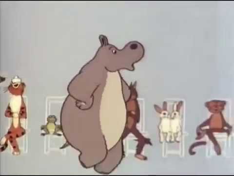 Мультфильм про бегемота и прививку