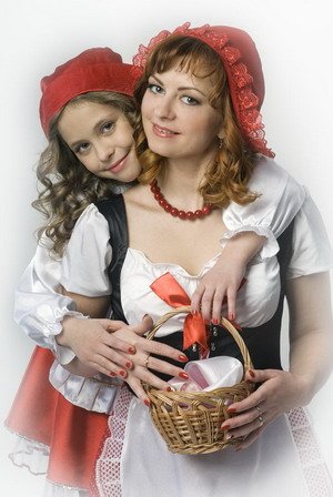 Мама красной шапочки костюм