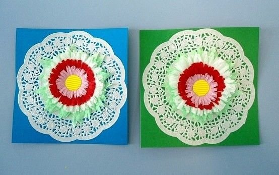Аппликация салфетками
