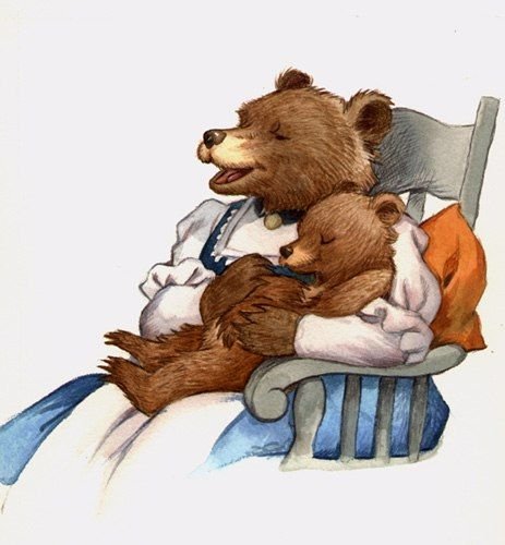 Медвежонок с папой