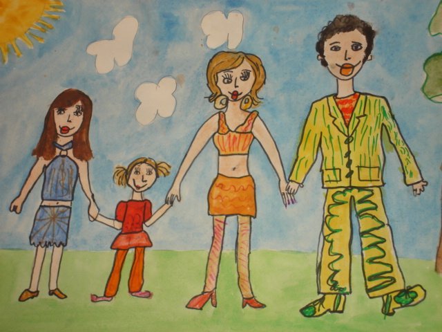 Картинки мамы папы сестры. Рисунок на тему моя семья. Рисунок на тему моя семь. Рисунок на тему день семьи. Детские рисунки на тему семья.