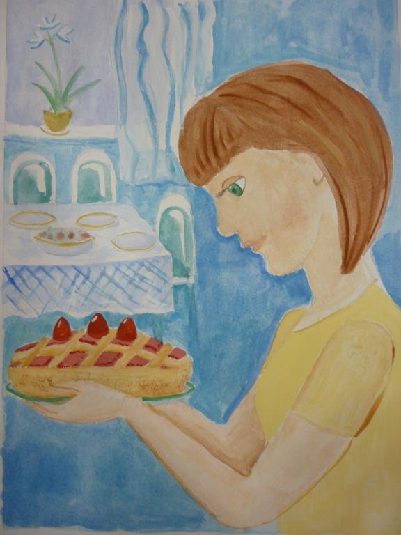 Мама готовит пирог. Мама с пирогом рисунок. Рисунок мамам с пирогами. Мама с пирожками рисунок. Пирог для мамы.
