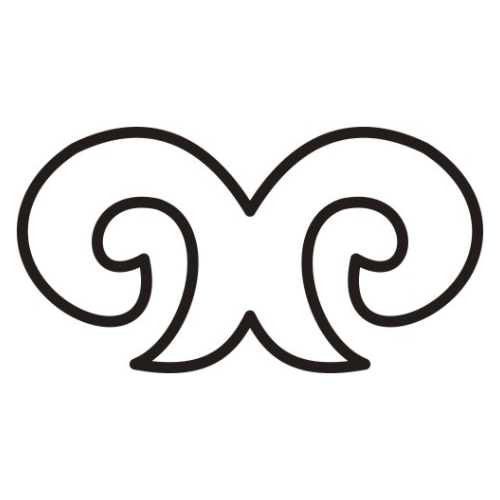Казахский орнамент легкий