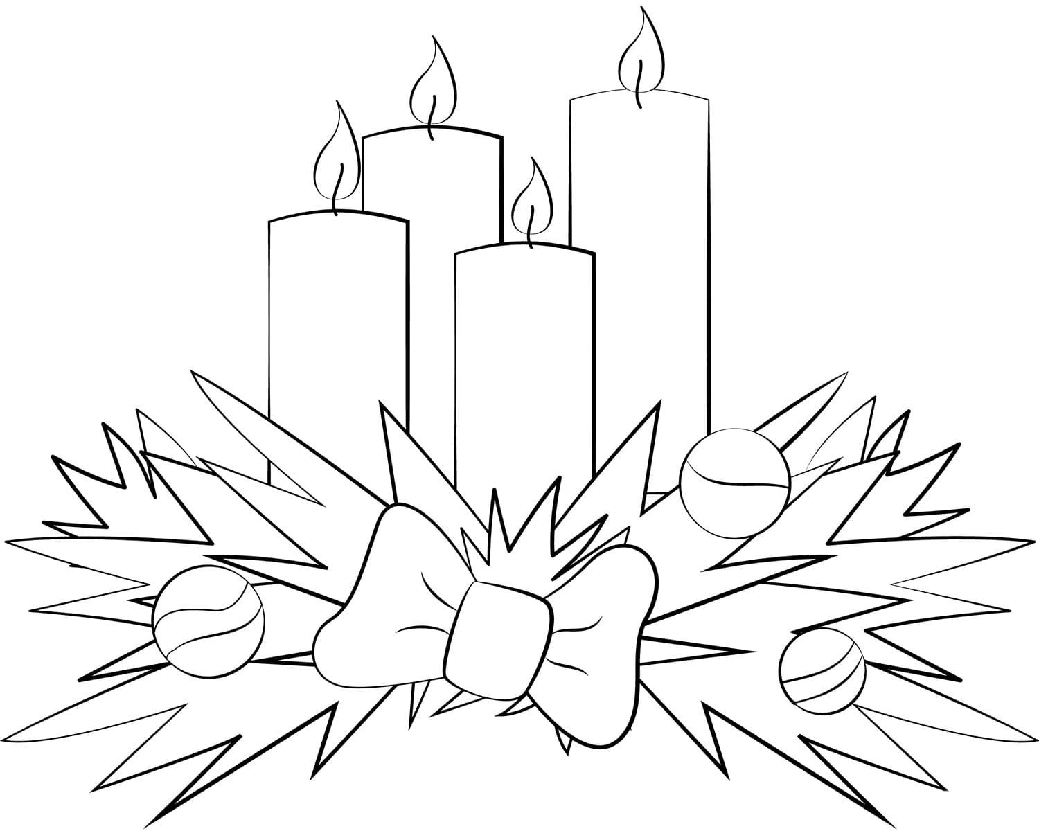 антистресс раскраска свечи | Christmas coloring pages, Coloring pages, Christmas colors