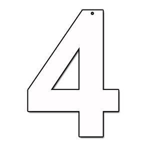 Цифра 4