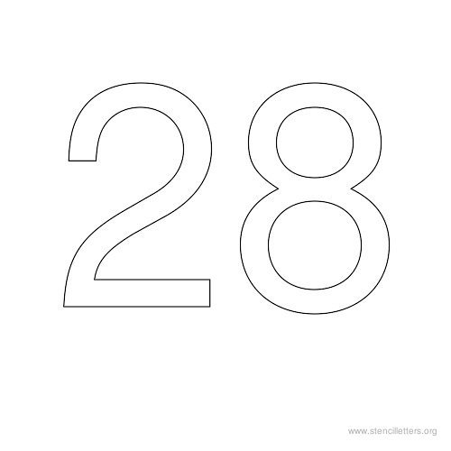 Цифра 28