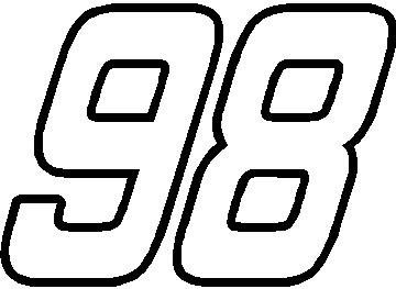 NASCAR шрифт
