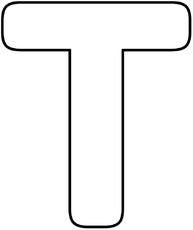 Трафареты буква т (47 фото)