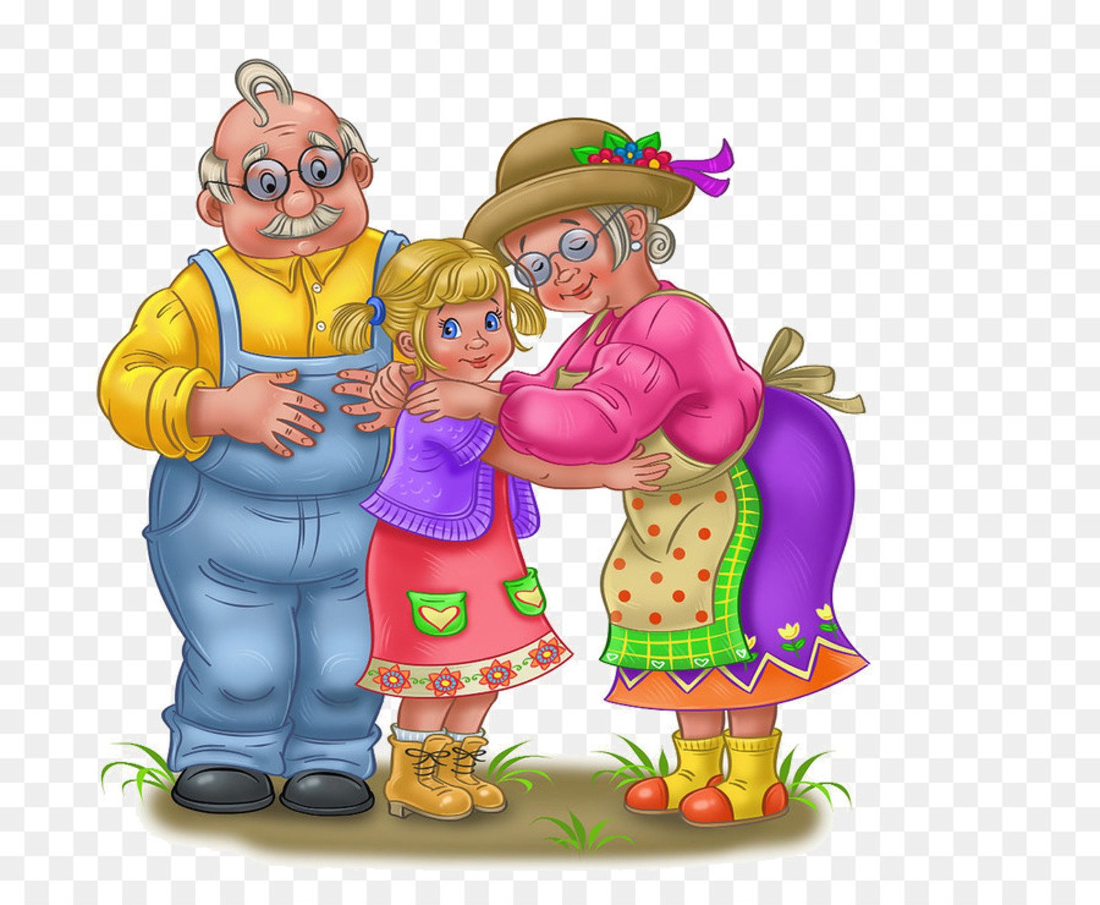 Бабушка с дедушкой и внуки картинки. Бабушка и дедушка. Изображение бабушки и дедушки. Бабушка и дедушка мультяшные. Дети с бабушкой и дедушкой.