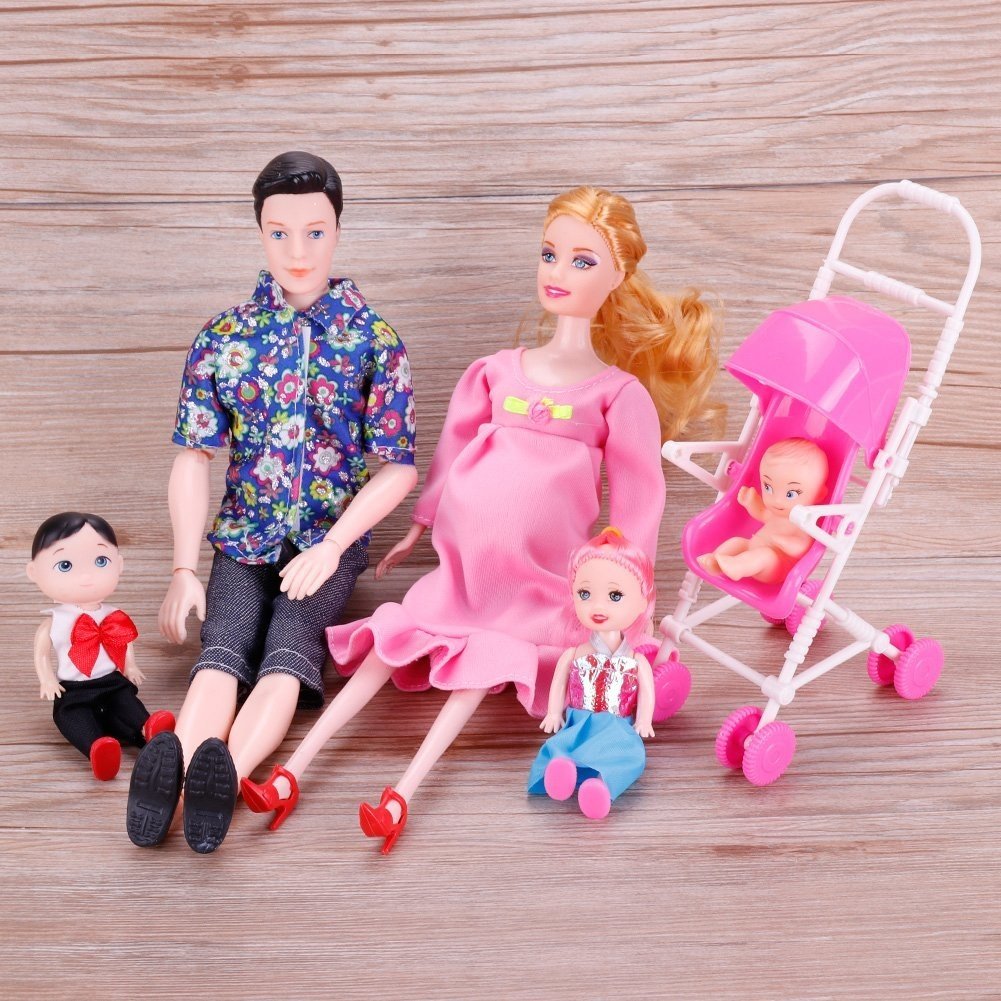 Мам пупса. Куклы Барби семья в наборе. Кукла малыш.