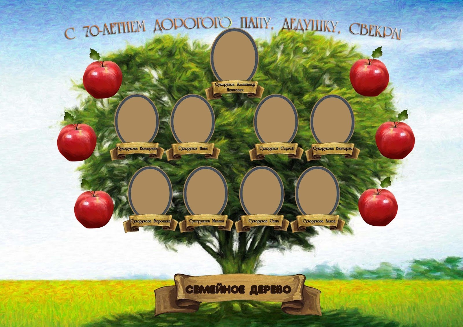 Как нарисовать генеалогическое дерево семьи поэтапно 7 уроков