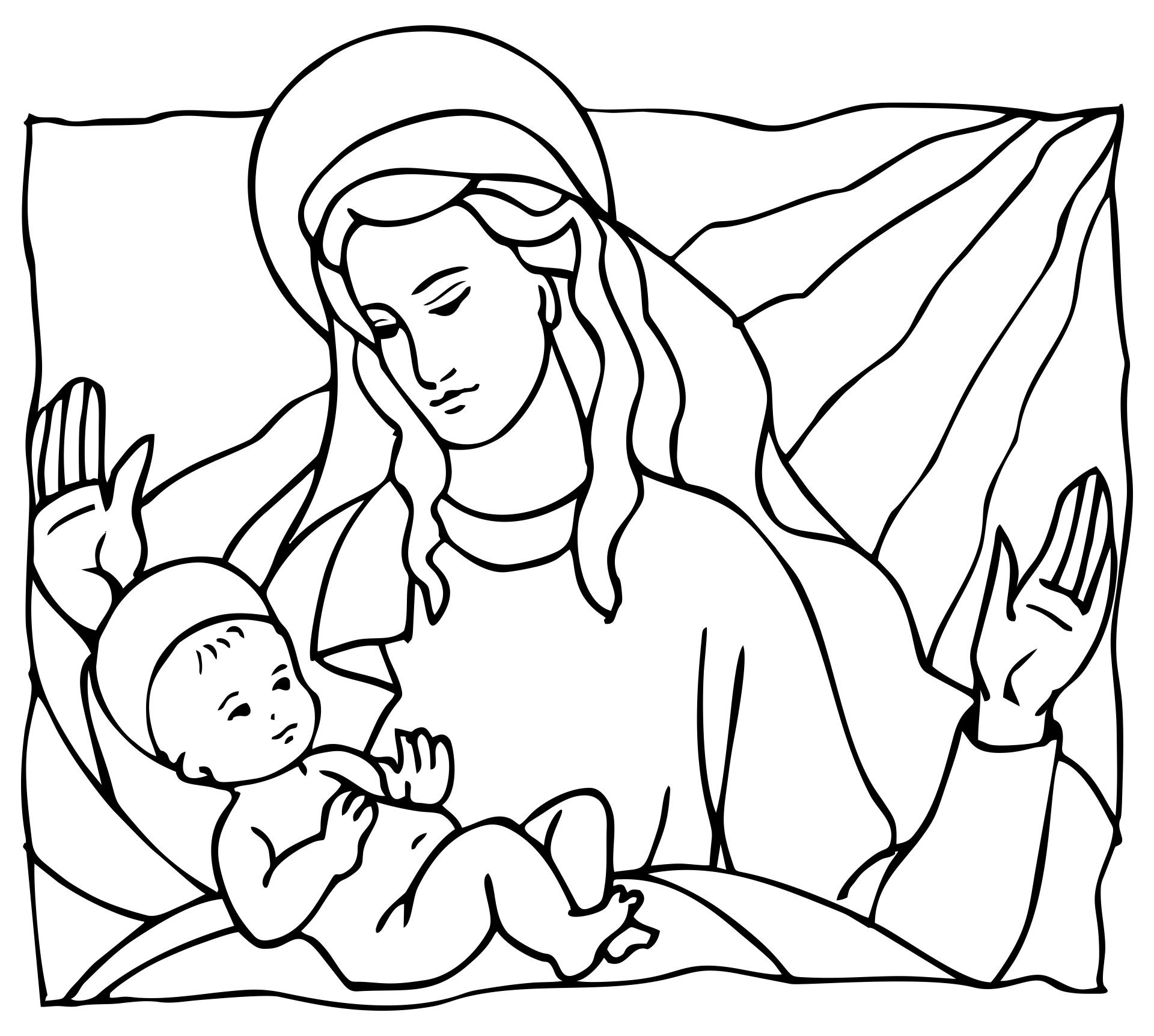 «Иисуса христа для детей» скачать раскраски
