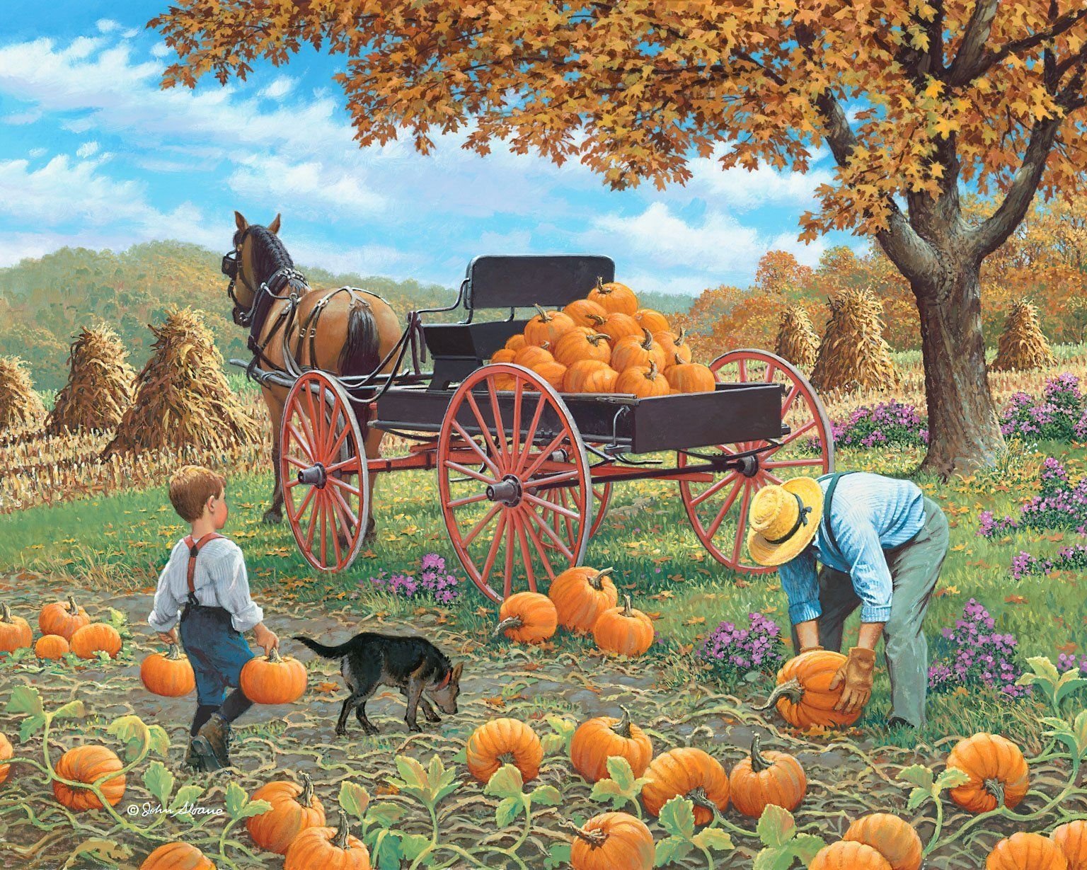 Пошел урожай. Художник Джон Слоан осень. «Сбор урожая в Провансе», 1888 года.. Джон Слоун художник. Картина уборка урожая Нищева.