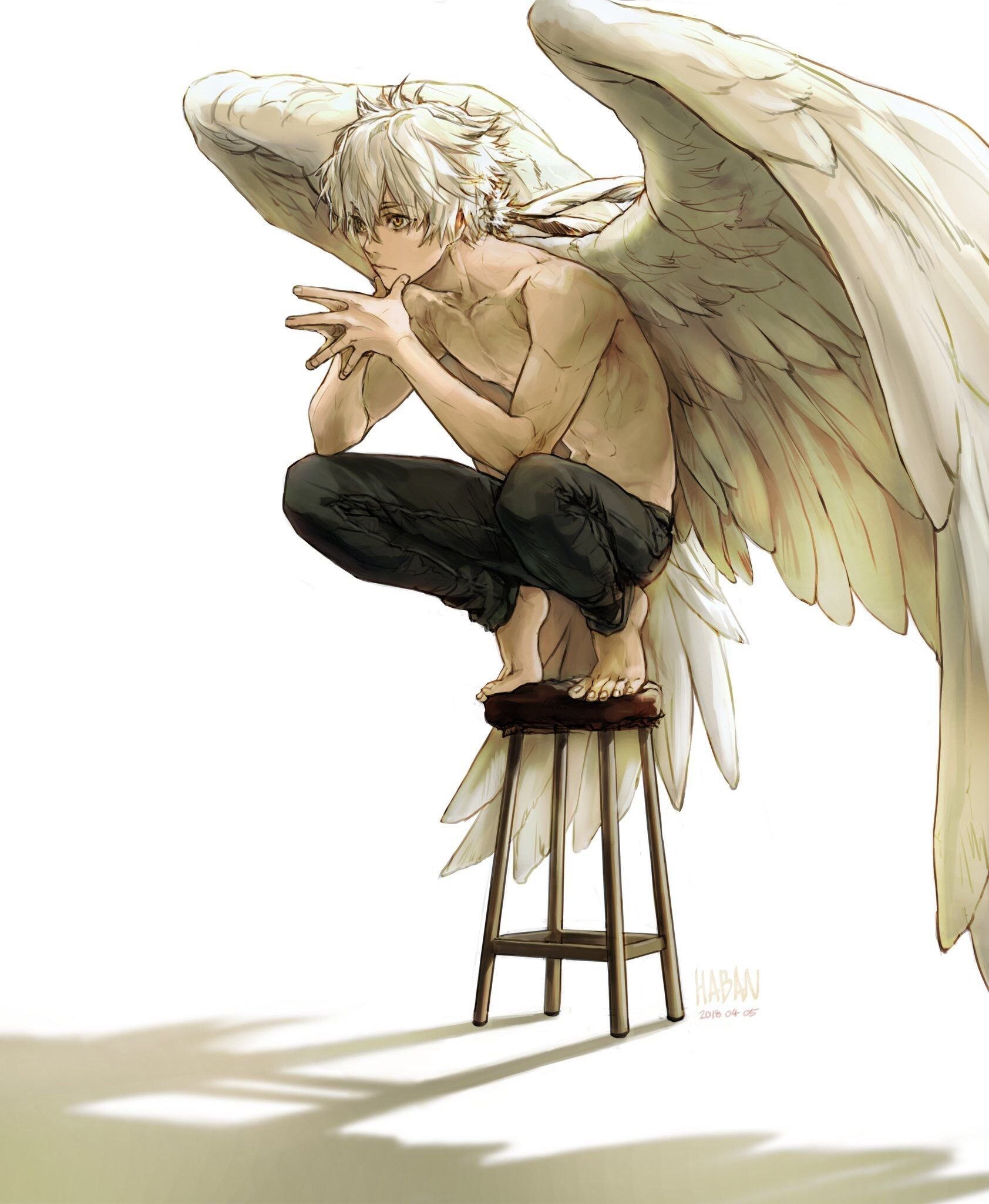 Рисунки крылья ангела для срисовки (33 фото)