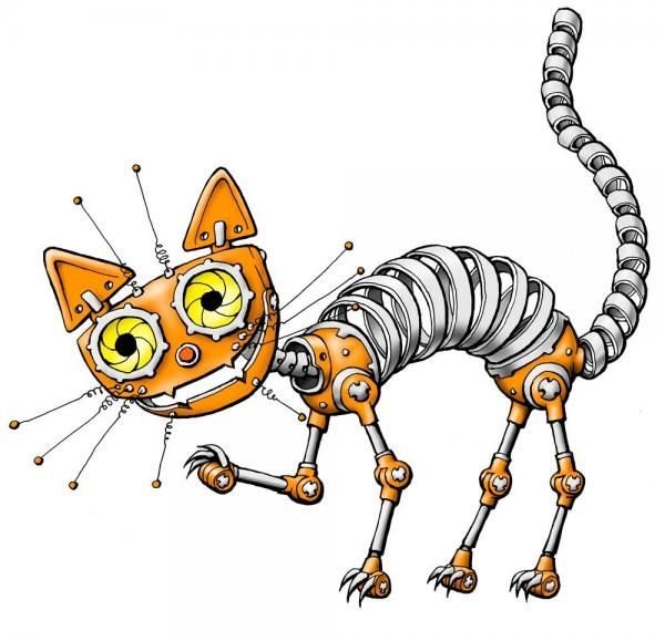 Робот кот