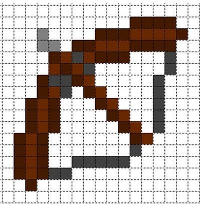Рисунки по клеткам из МАЙНКРАФТА