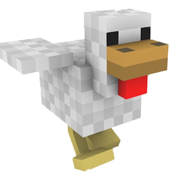 Minecraft курица