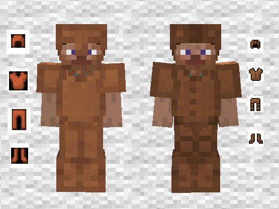 Кожаная броня Minecraft