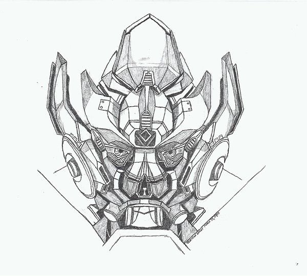 Мегатрон g1 чертеж