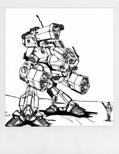 Роботы Battletech Омега