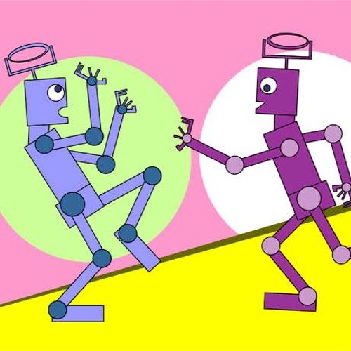 Рисунки танцующий робот (25 фото)