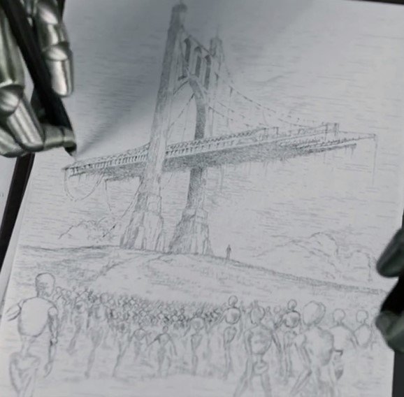 Мост из фильма я робот