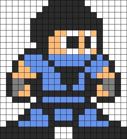Пиксель арт Mortal Kombat