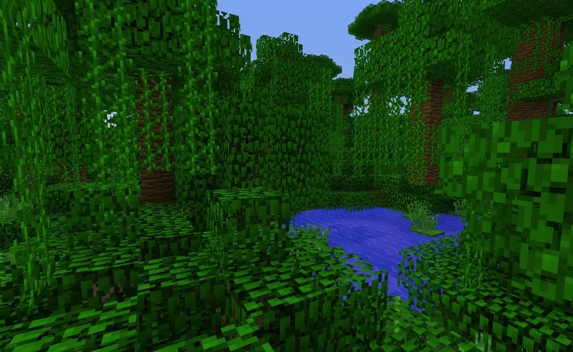 Minecraft jungles