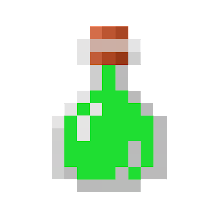 Зелье прыгучести Minecraft