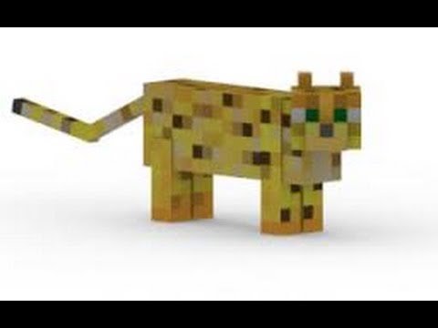 Оцелот кошка майнкрафт
