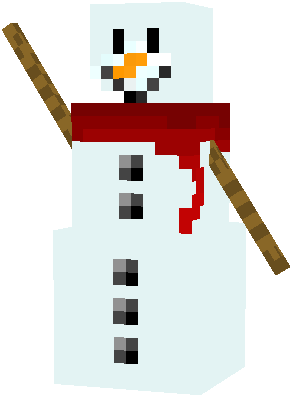 Скин снеговика
