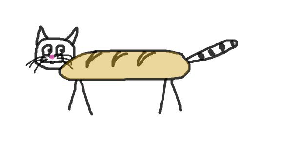 Кот батон рисунок
