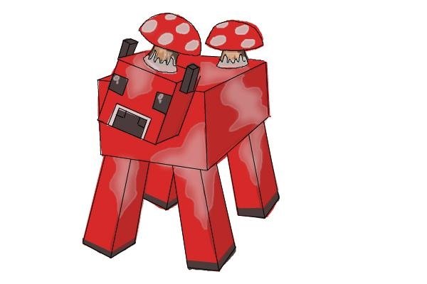 Mooshroom в МАЙНКРАФТЕ
