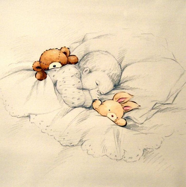 Сон тин. Милые детские иллюстрации. Спящие мишки. Детские иллюстрации сон.