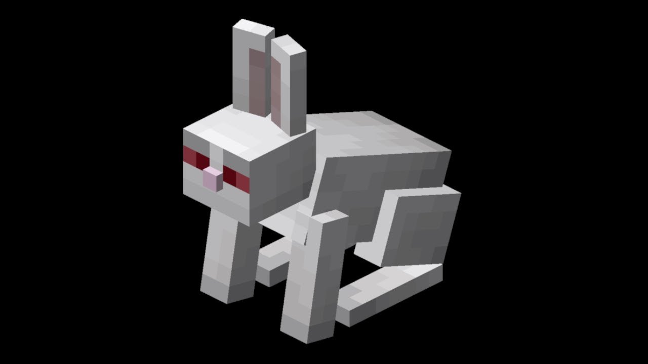 Minecraft killer. Кролик майнкрафт. Заяц из МАЙНКРАФТА. Кролик из майна.