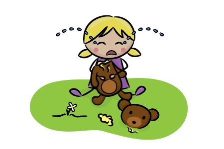 Сломанная игрушка рисунок