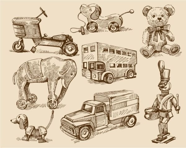 Рисунки советские игрушки (47 фото)